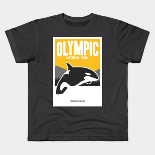 Olympic National Park Washington Apparel Kids T-Shirt